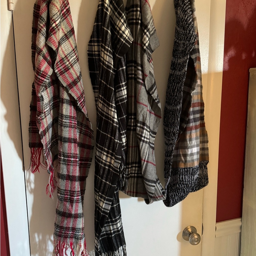 Plaid and Patterned Scarves Collection